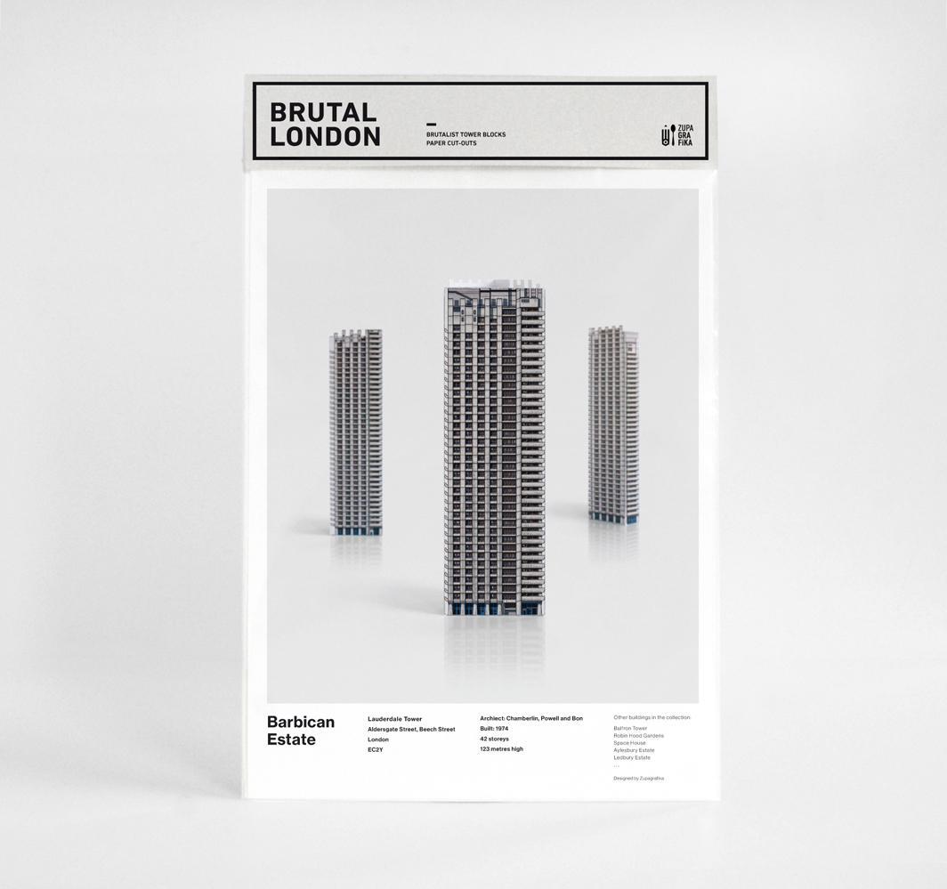 Cover: 9788394750374 | Brutal London: Barbican | Build Your Own Brutalist London | Buch