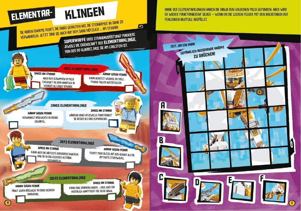 Bild: 9783960804314 | LEGO Ninjago - Die Macht der Ninja, m. Zubehör | Ameet Verlag | Buch