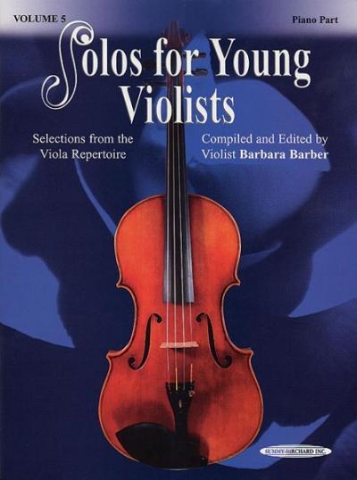 Cover: 9781589511880 | Solos for Young Violists, Volume 5 | Barbara Barber | Taschenbuch