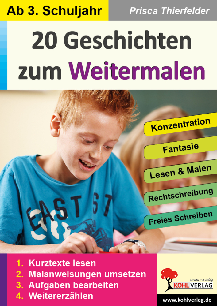 Cover: 9783985580262 | 20 Geschichten zum Weitermalen / Klasse 3-4 | Prisca Thierfelder