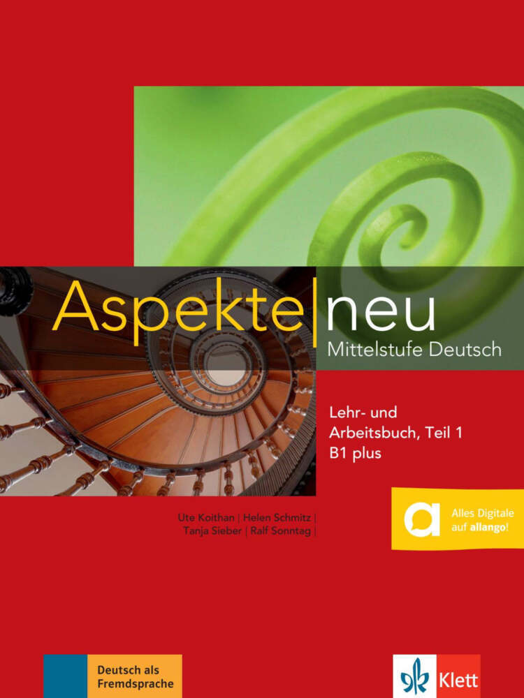 Cover: 9783126050180 | Aspekte neu Lehr- und Arbeitsbuch B1 plus, m. Audio-CD. Tl.1 | Buch
