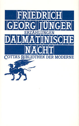 Cover: 9783608954029 | Dalmatinische Nacht (Cotta's Bibliothek der Moderne, Bd. 41) | Jünger