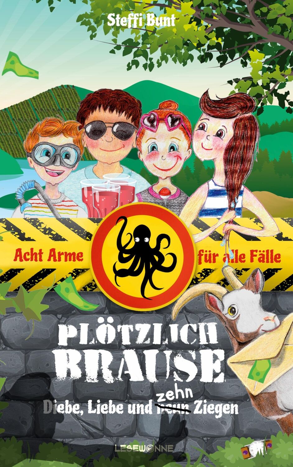 Cover: 9783756220854 | Plötzlich Brause - Diebe, Liebe und zehn Ziegen | Steffi Bunt | Buch