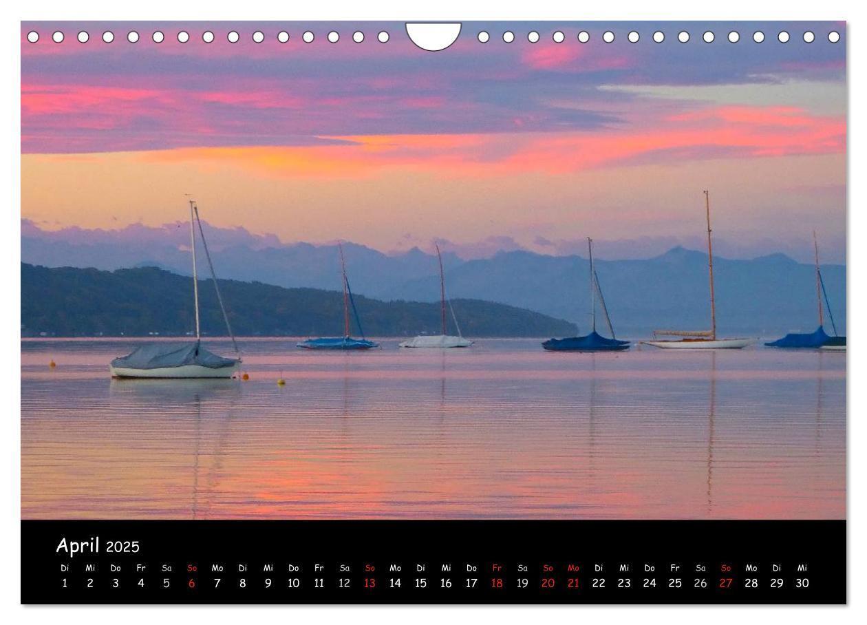 Bild: 9783435771530 | Starnberger See - Silent Moments (Wandkalender 2025 DIN A4 quer),...