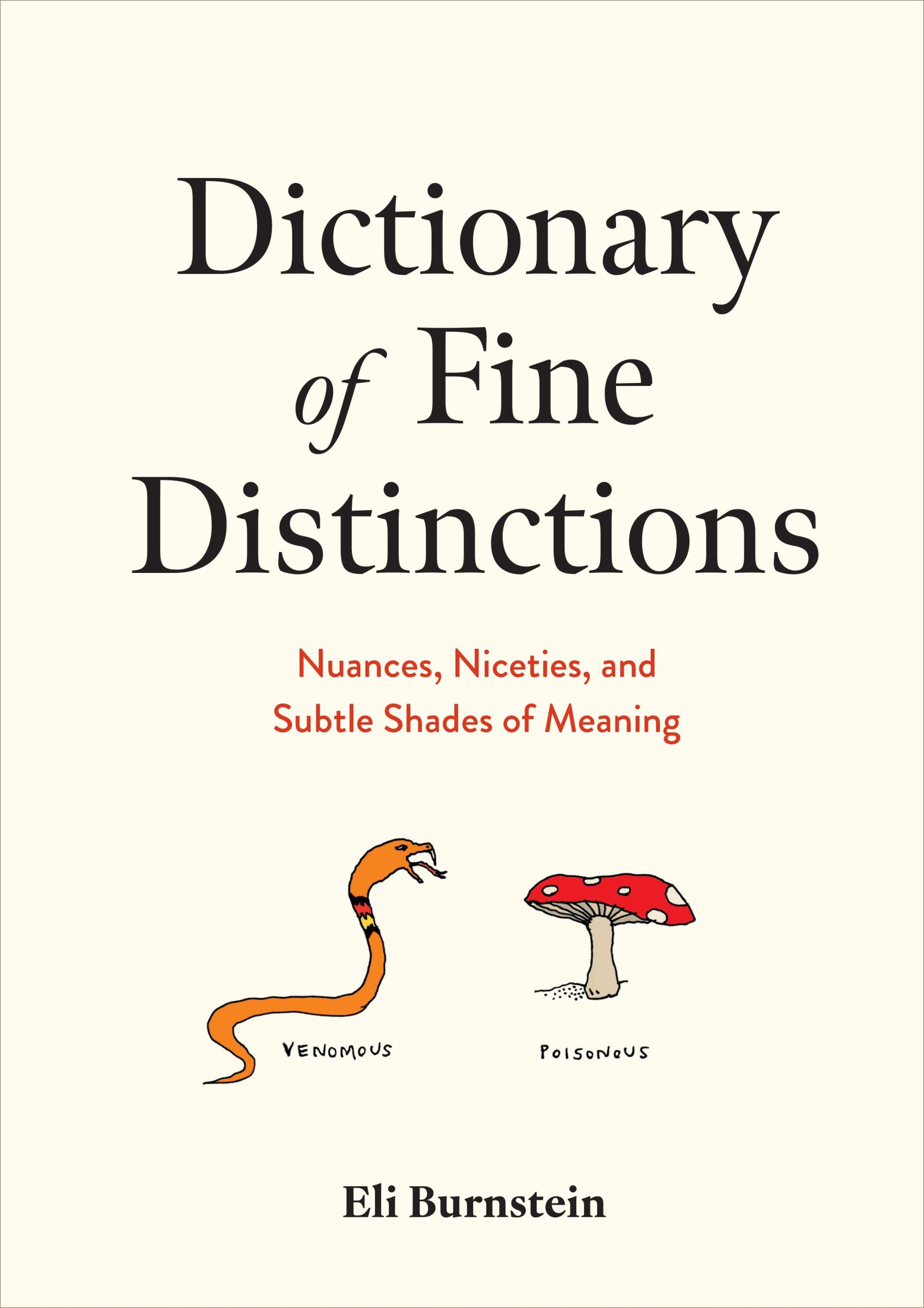 Cover: 9781454952350 | Dictionary of Fine Distinctions | Eli Burnstein | Buch | Englisch