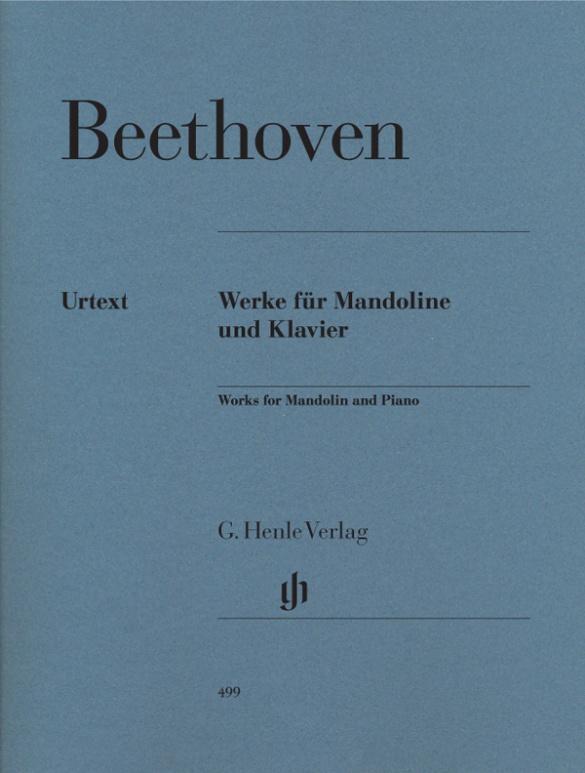 Cover: 9790201804996 | Beethoven, Ludwig van - Werke für Mandoline und Klavier | Beethoven