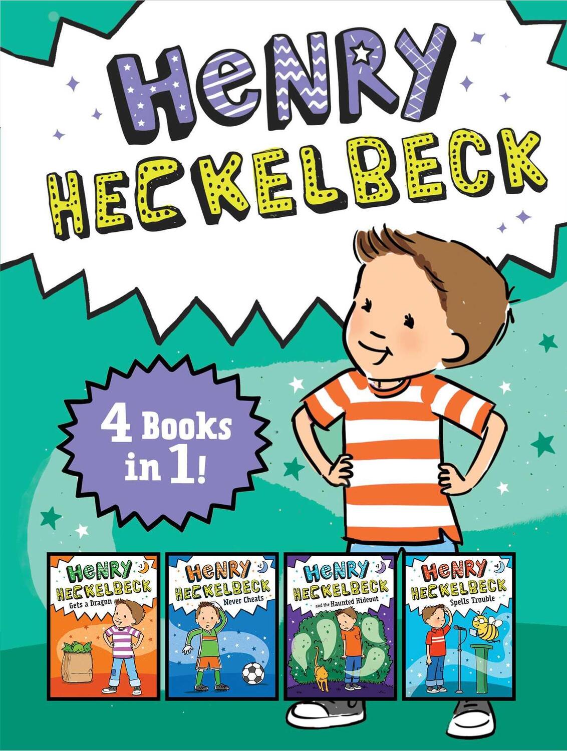 Cover: 9781665907071 | Henry Heckelbeck 4 Books in 1!: Henry Heckelbeck Gets a Dragon;...