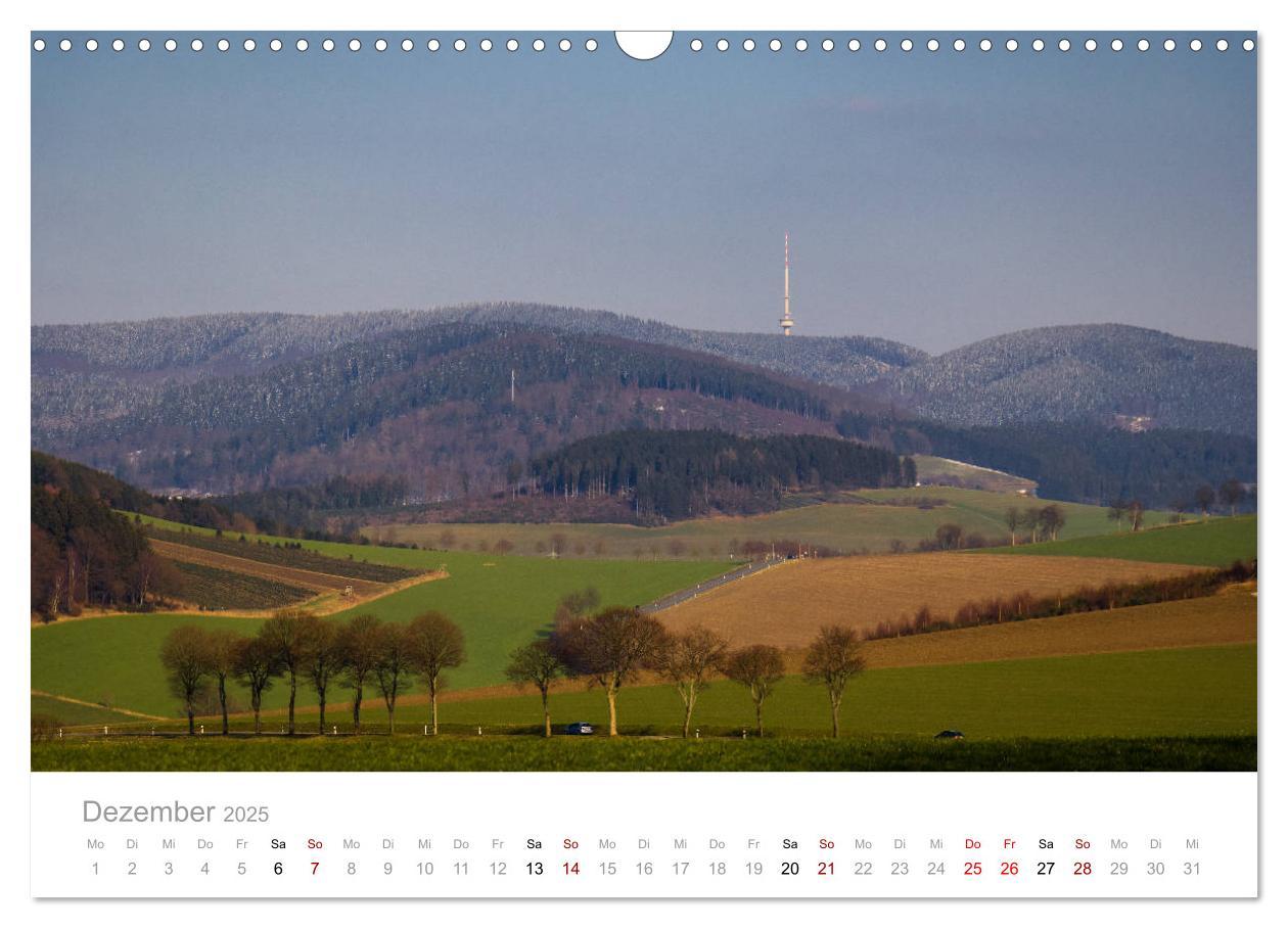 Bild: 9783435397594 | Schönes Sauerland (Wandkalender 2025 DIN A3 quer), CALVENDO...