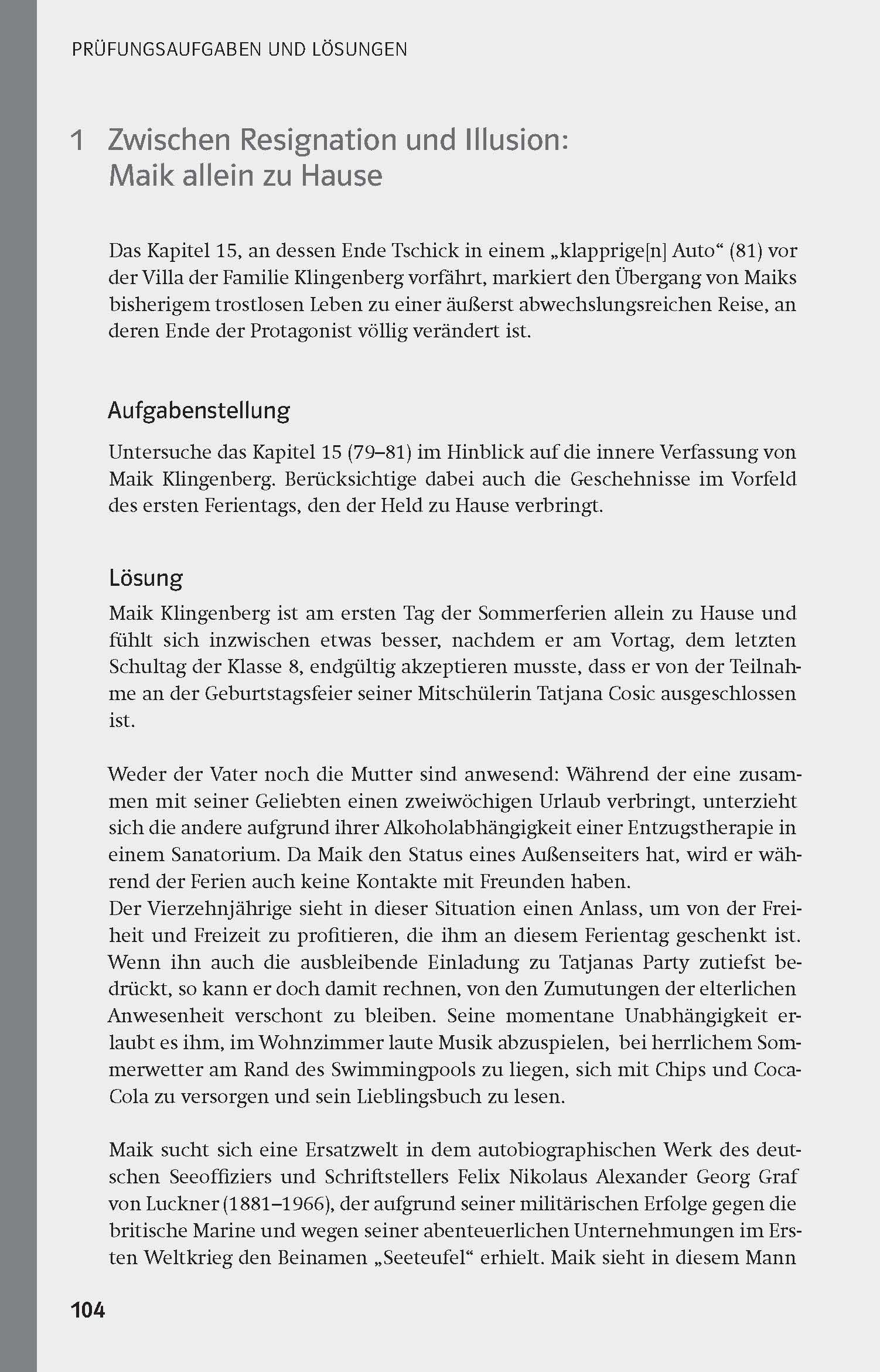 Bild: 9783129231029 | Lektürehilfen Wolfgang Herrndorf "Tschick" | Wolfgang Pütz | Buch