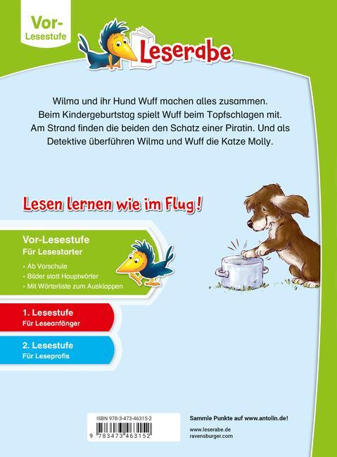 Bild: 9783473463152 | Wilma und ihr Hund Wuff - lesen lernen mit dem Leserabe -...