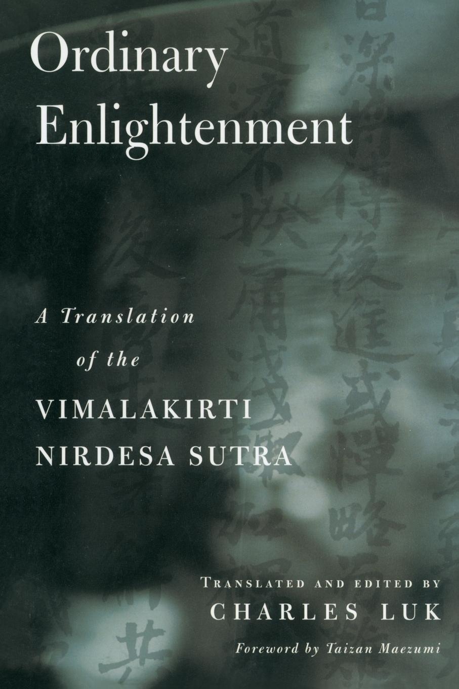 Cover: 9781570629716 | Ordinary Enlightenment | A Translation of the Vimalakirti Nirdesa