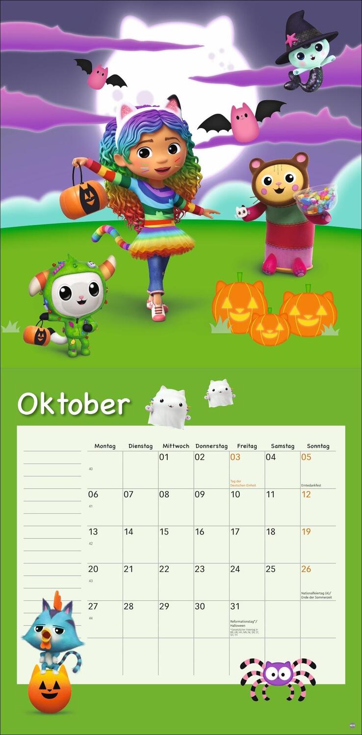 Bild: 9783756409150 | Gabby's Dollhouse Broschurkalender 2025 | Kalender | 28 S. | Deutsch