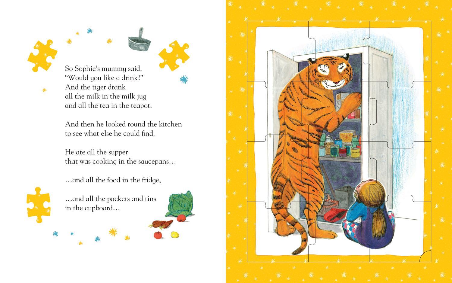 Bild: 9780008605551 | The Tiger Who Came To Tea Jigsaw Book | Judith Kerr | Buch | Gebunden