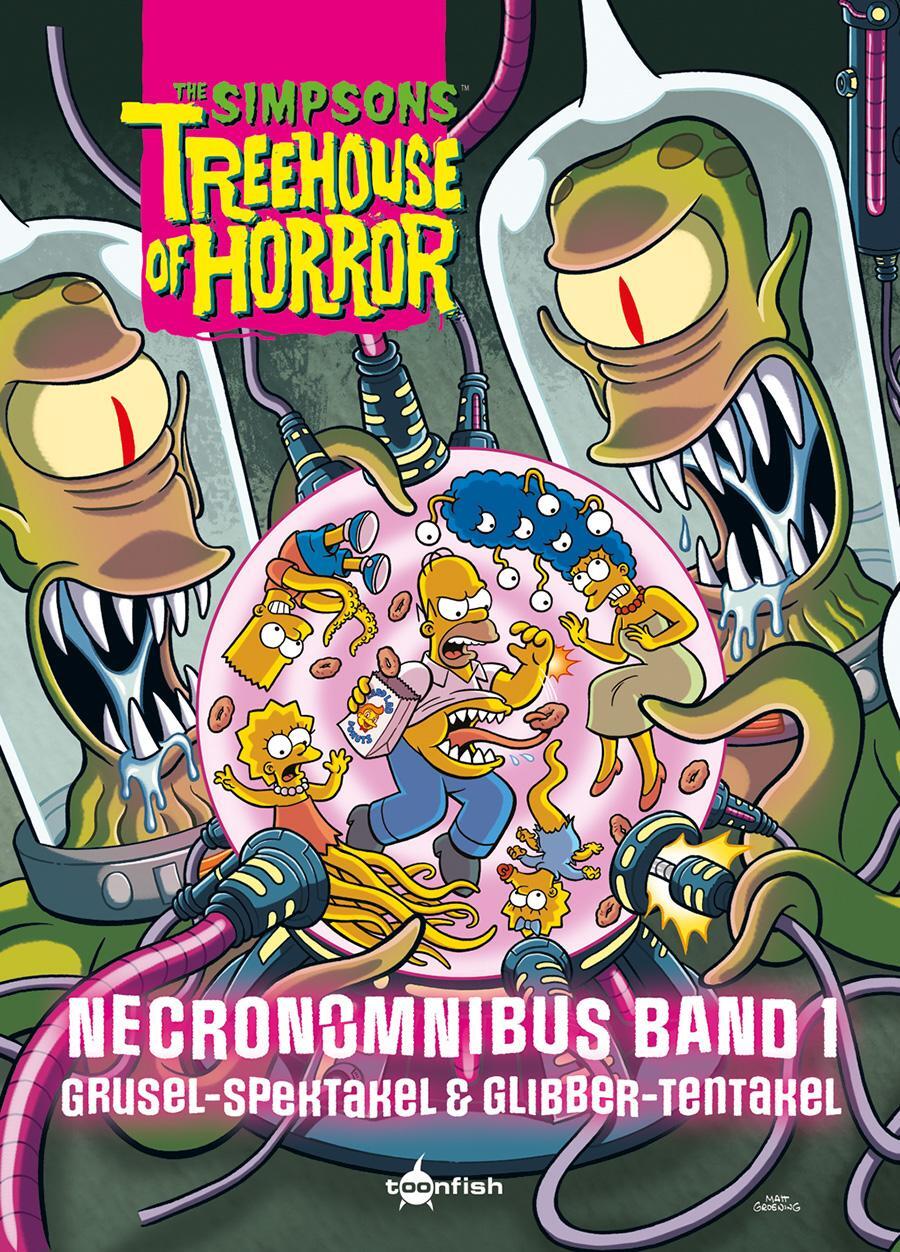 Cover: 9783987211799 | The Simpsons: Treehouse of Horror Necronomnibus. Band 1 | Groening