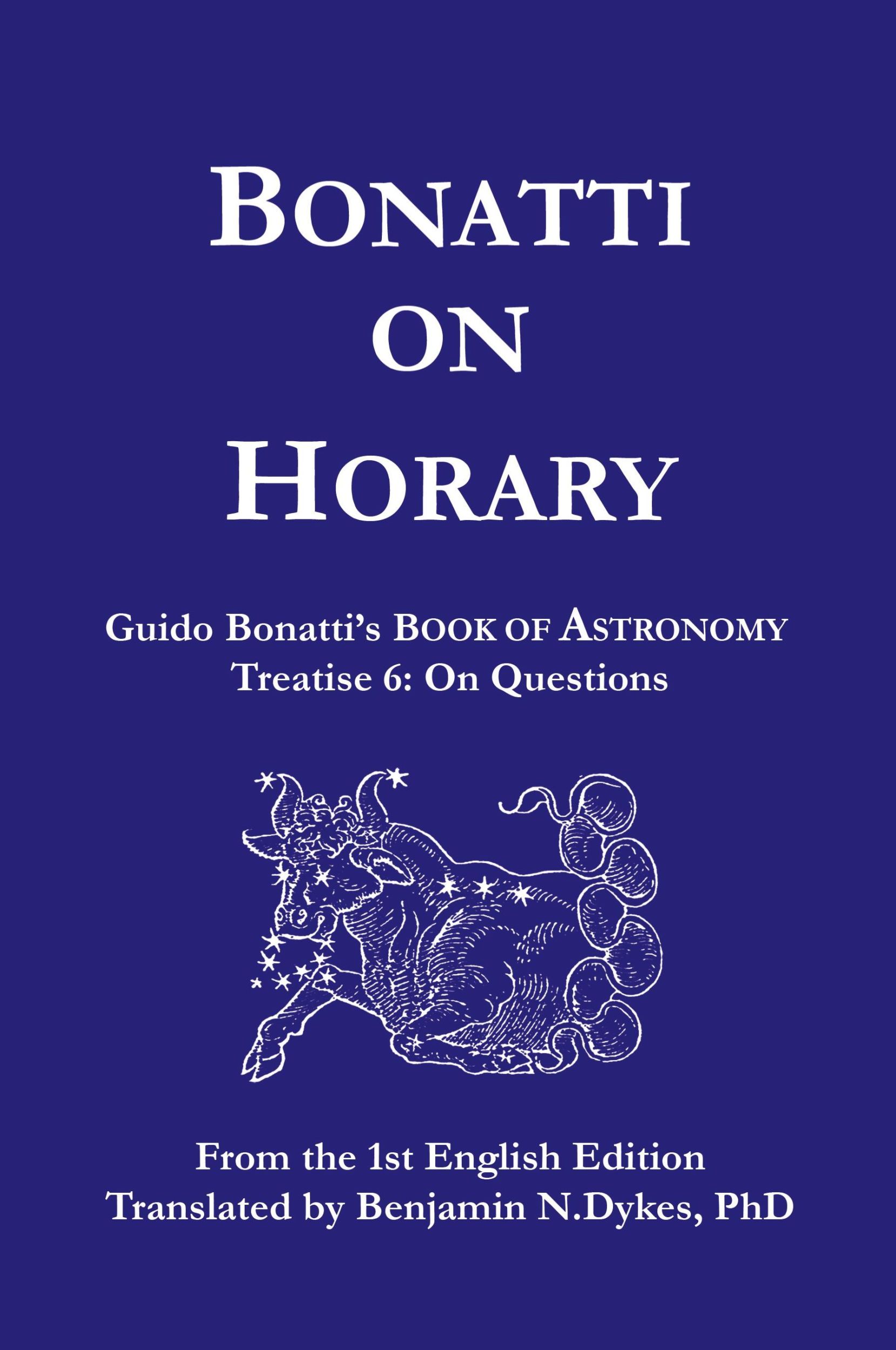 Cover: 9781934586082 | Bonatti on Horary | Guido Bonatti | Taschenbuch | Englisch | 2010