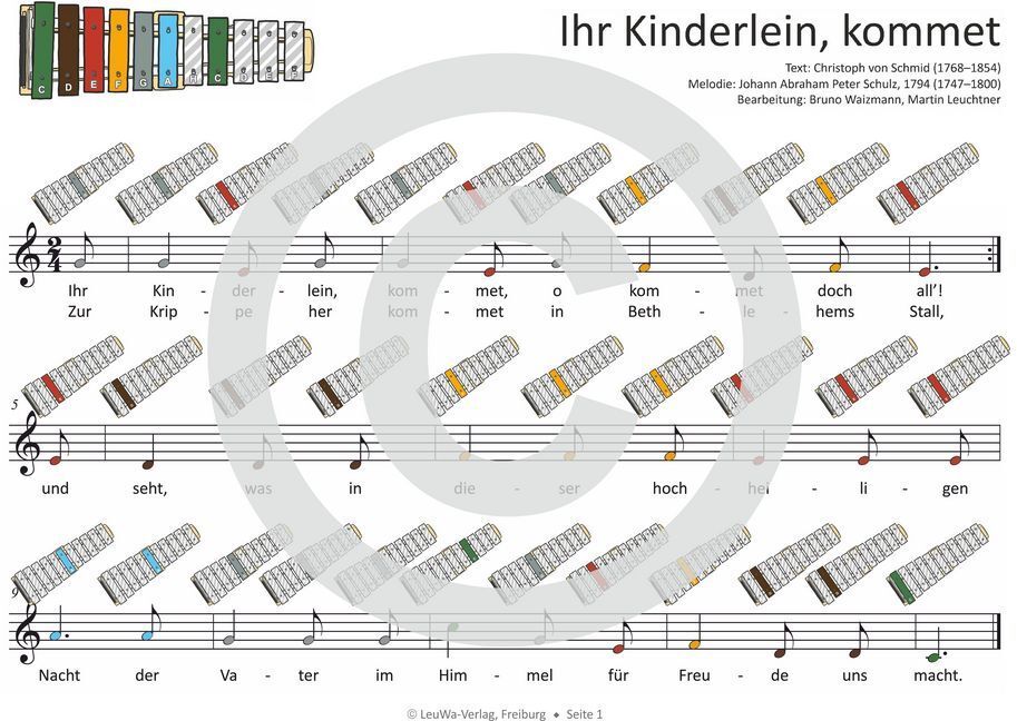 Bild: 9783940533418 | Einfacher!-Geht-Nicht: 24 Weihnachtslieder für das SONOR GS PLUS...