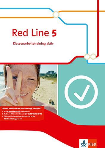 Cover: 9783125477957 | Red Line 5.Klassenarbeitstraining aktiv mit Mediensammlung Klasse 9