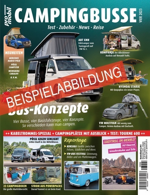 Cover: 9783613321816 | pro mobil Extra Campingbusse - 04/2024 | Taschenbuch | 110 S. | 2024