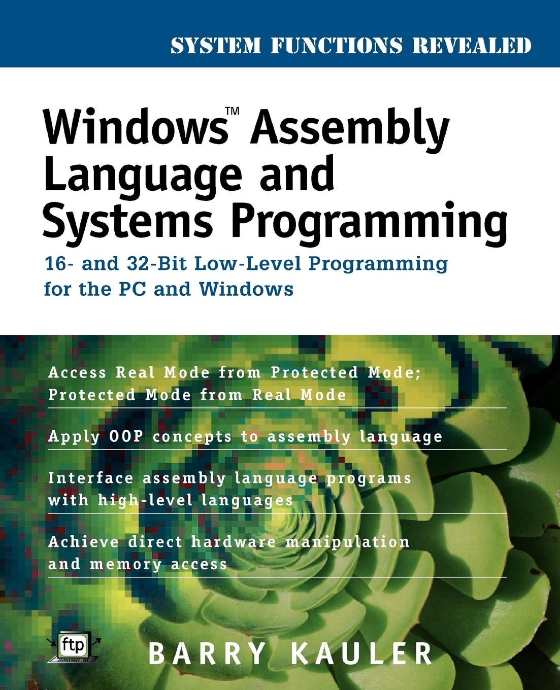 Cover: 9780879304744 | Windows Assembly Language and Systems Programming | Barry Kauler