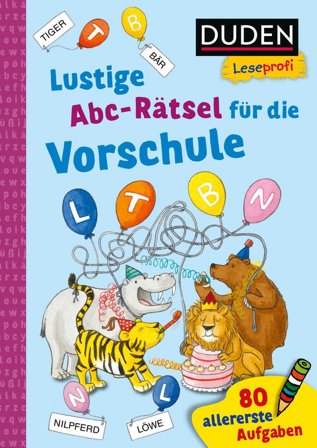 Cover: 9783737336307 | Duden Leseprofi - Lustige Abc-Rätsel für die Vorschule | Taschenbuch