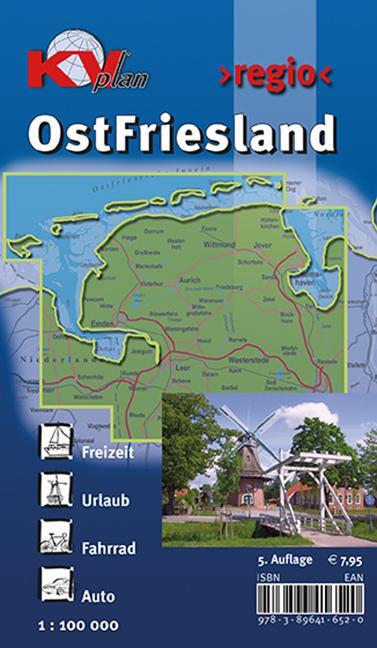 Cover: 9783896416520 | Ostfriesland >regio< (ganze Region ostfriesische Halbinsel),...