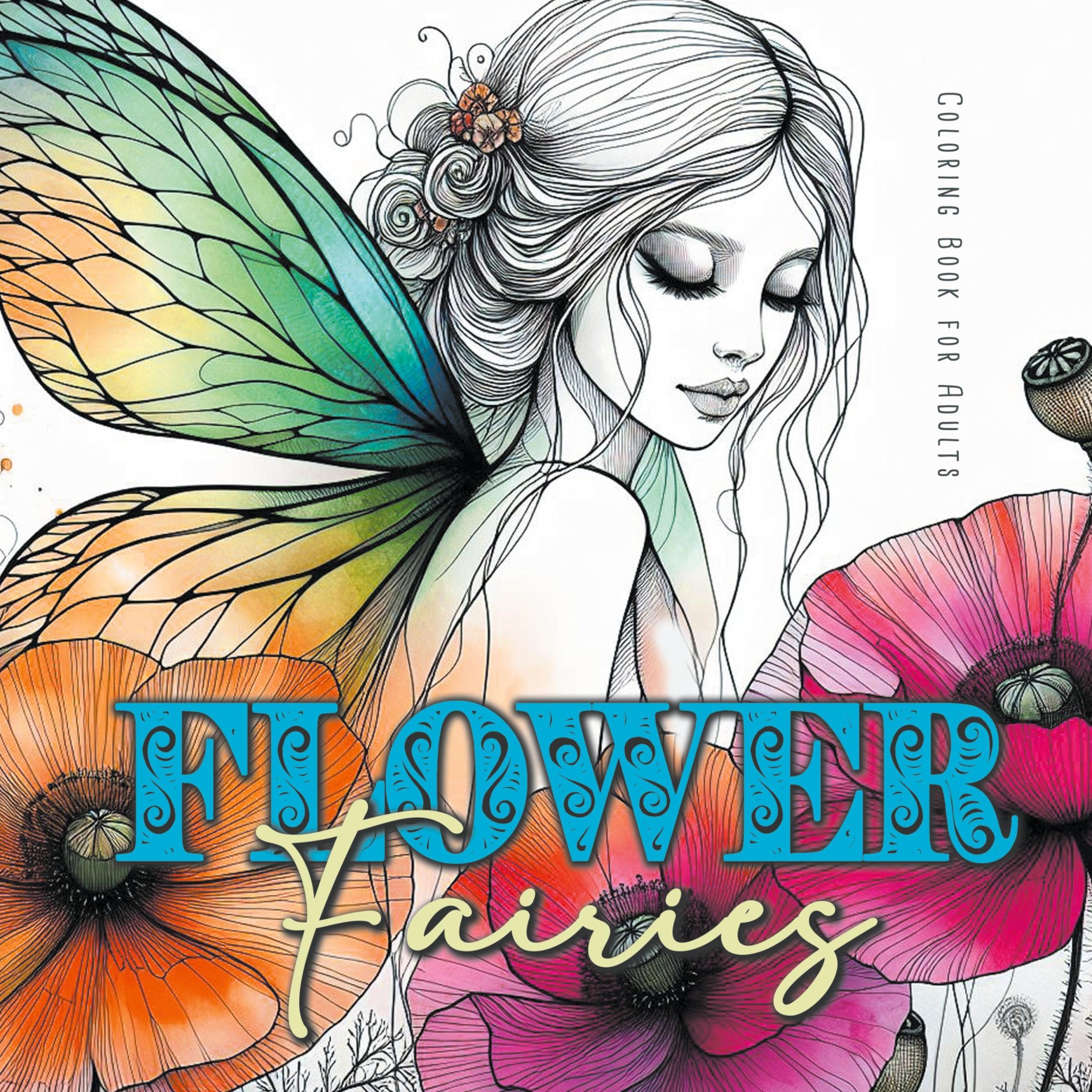 Cover: 9783758469268 | Flower Fairies Coloring Book for Adults | Monsoon Publishing | Buch