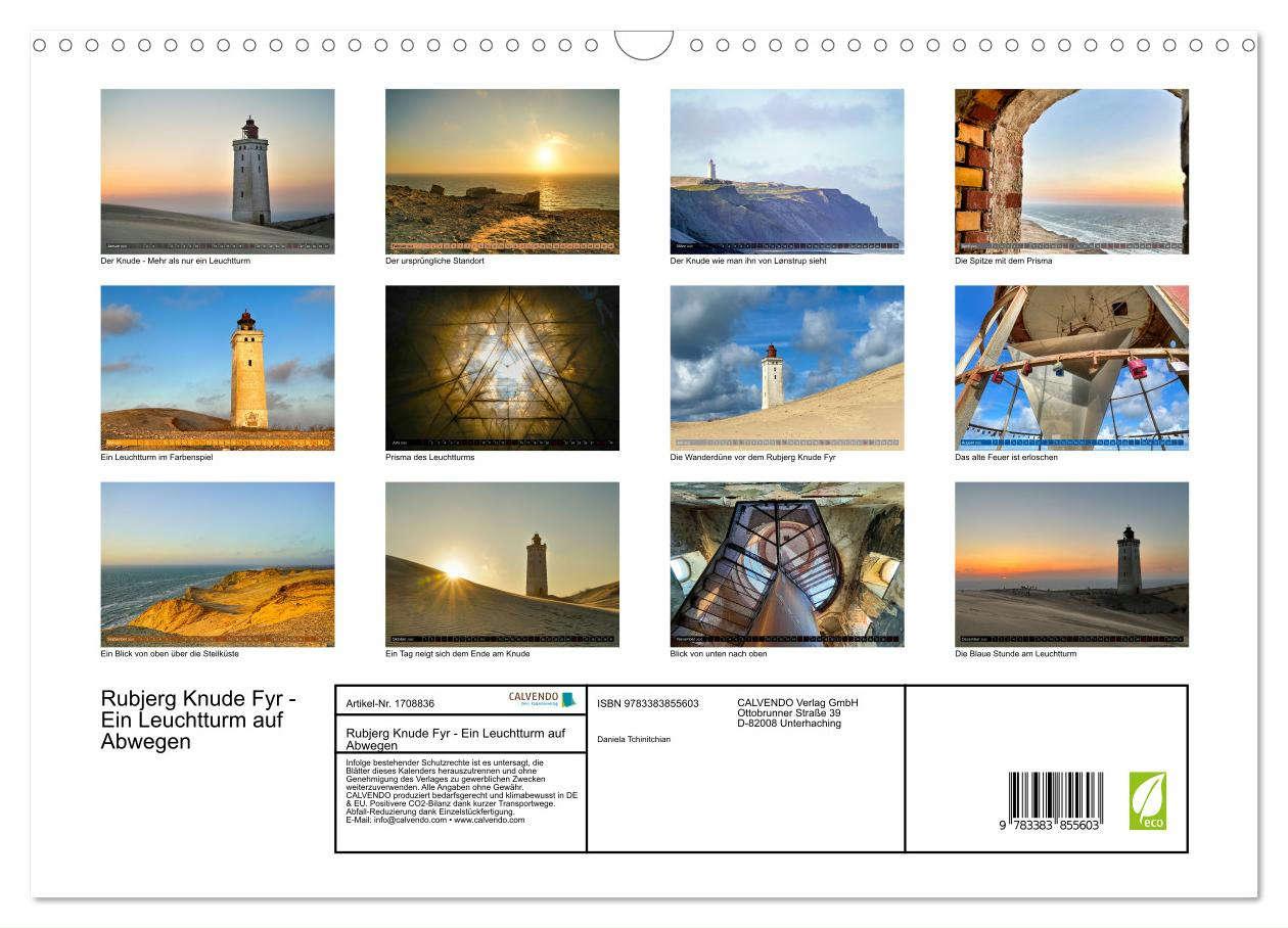 Bild: 9783383855603 | Rubjerg Knude Fyr - Ein Leuchtturm auf Abwegen (Wandkalender 2025...