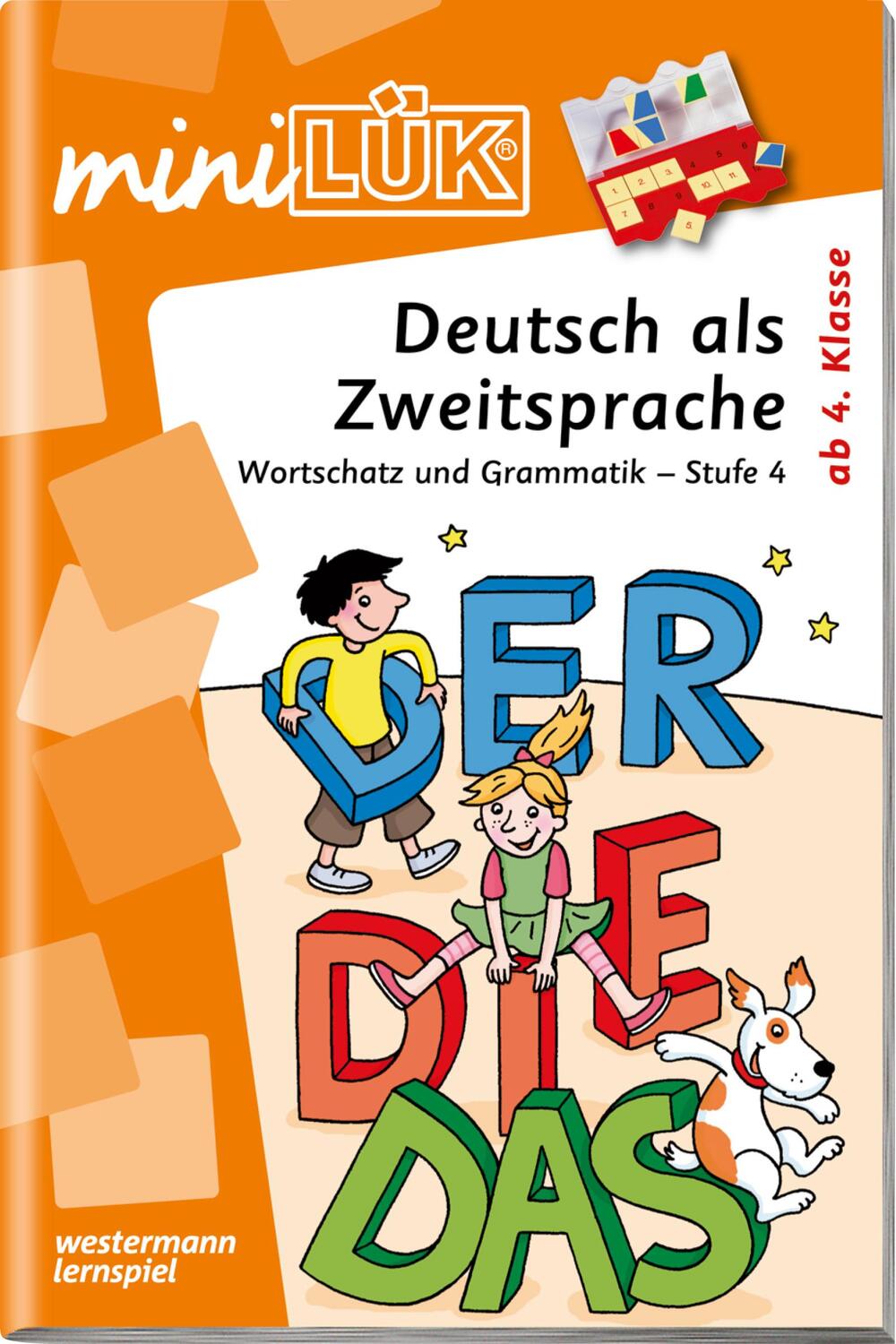 Cover: 9783837741346 | miniLÜK. Deutsch als Zweitsprache 4 | Wortschatz und Grammatik | 33 S.