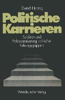 Cover: 9783531112756 | Politische Karrieren | Dietrich Herzog | Taschenbuch | Paperback