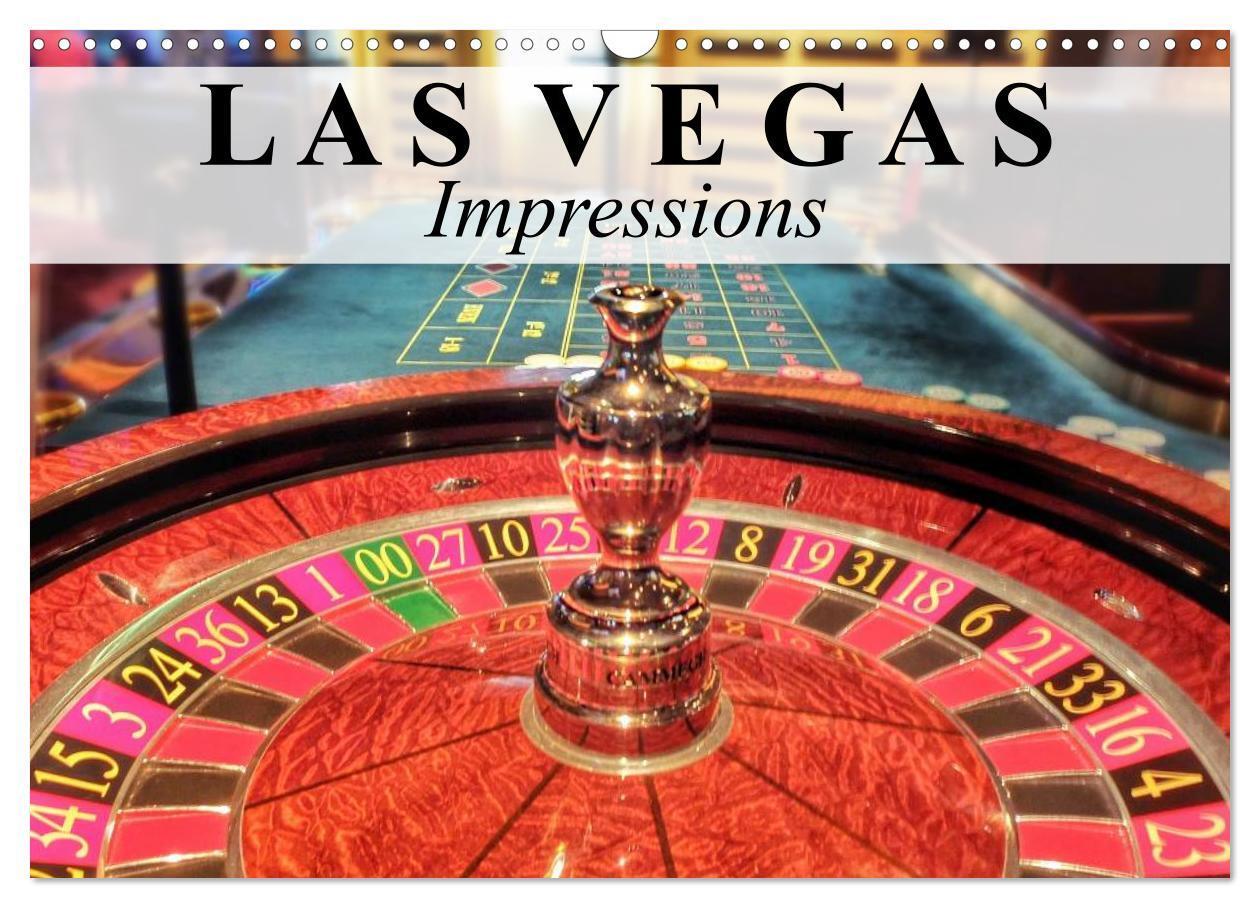 Cover: 9781325841226 | Las Vegas Impressions (Wall Calendar 2024 DIN A3 landscape),...