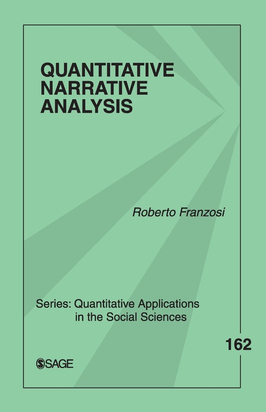 Cover: 9781412925259 | Quantitative Narrative Analysis | Roberto Franzosi | Taschenbuch