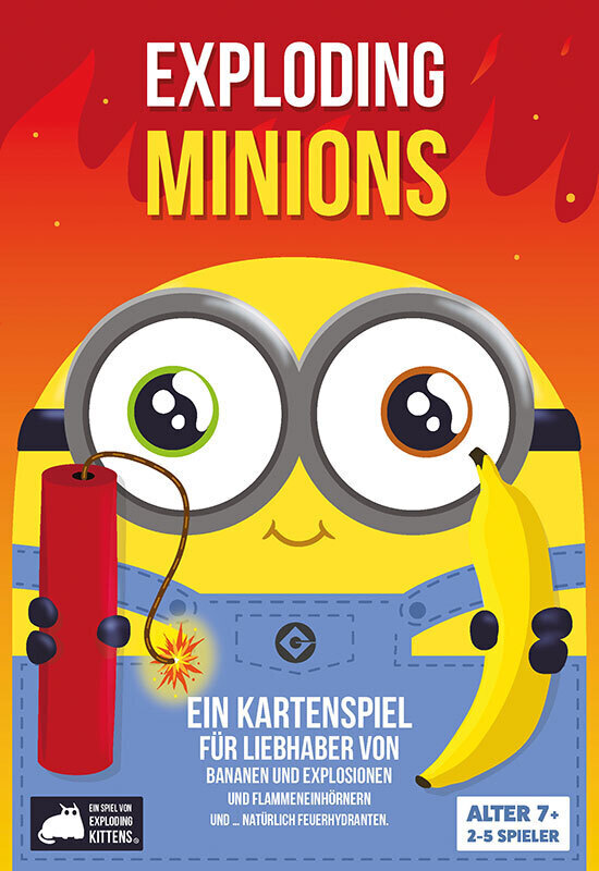 Cover: 852131006587 | Exploding Minions (Spiel) | Spiel | In Spielebox | 2022 | Asmodee
