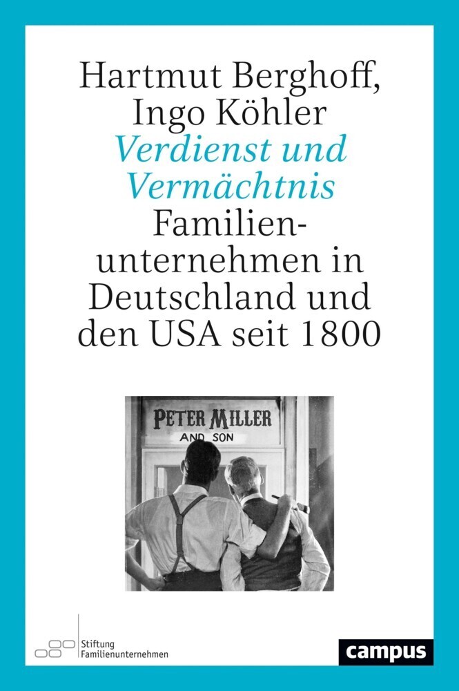 Cover: 9783593512846 | Verdienst und Vermächtnis | Hartmut Berghoff (u. a.) | Buch | 2020