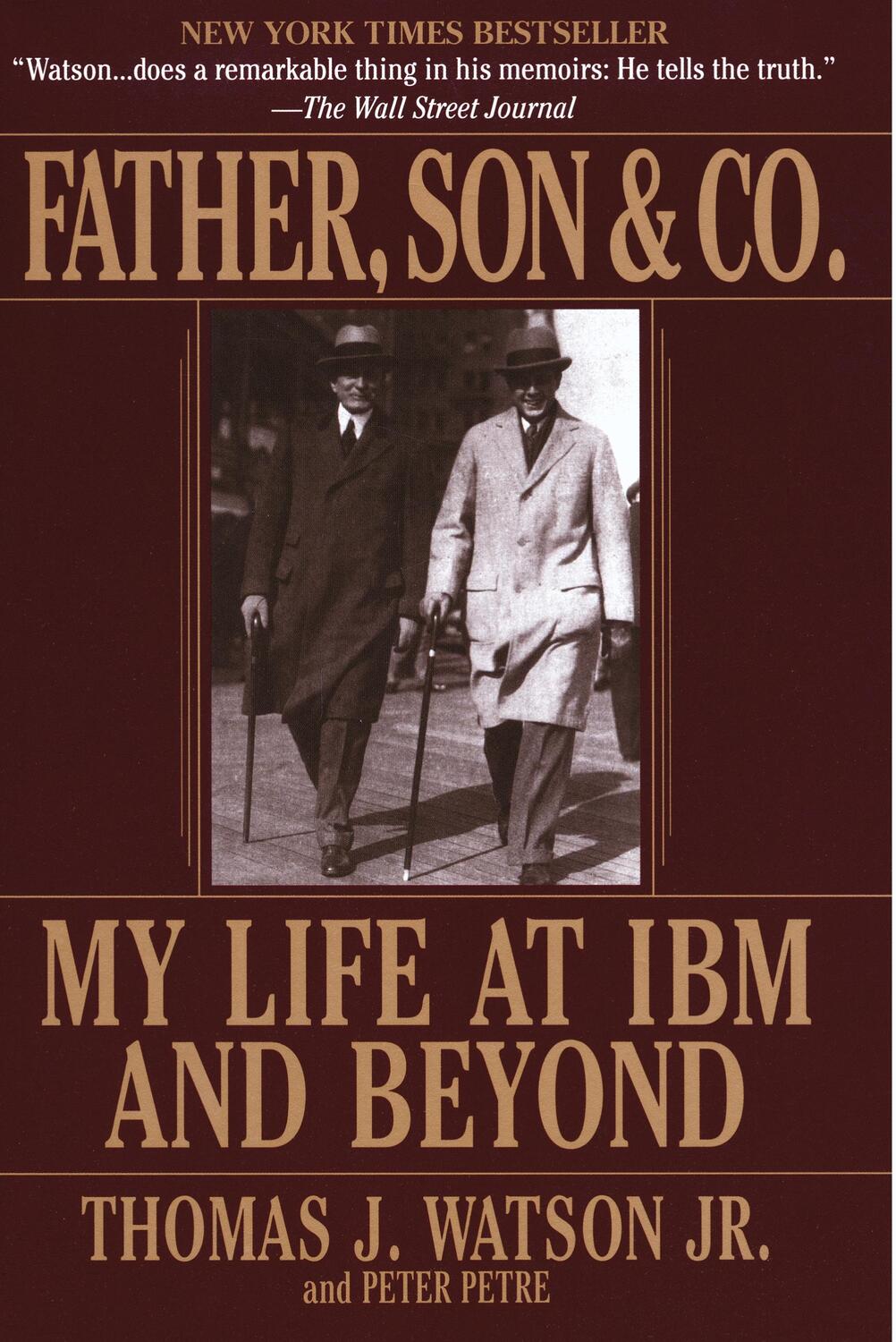 Cover: 9780553380835 | Father, Son & Co. | My Life at IBM and Beyond | Thomas J. Watson