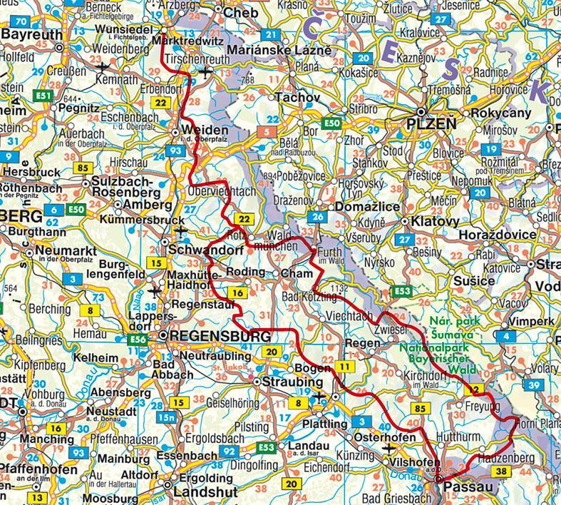 Bild: 9783763344093 | Goldsteig | Von Marktredwitz nach Passau. 38 Etappen. Mit GPS-Tracks