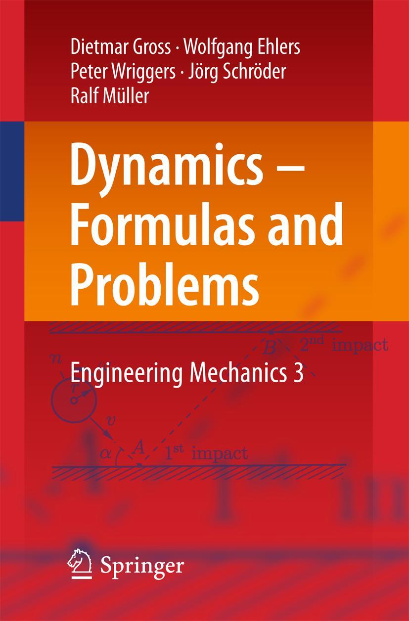 Cover: 9783662534366 | Dynamics - Formulas and Problems | Engineering Mechanics 3 | Buch | ix