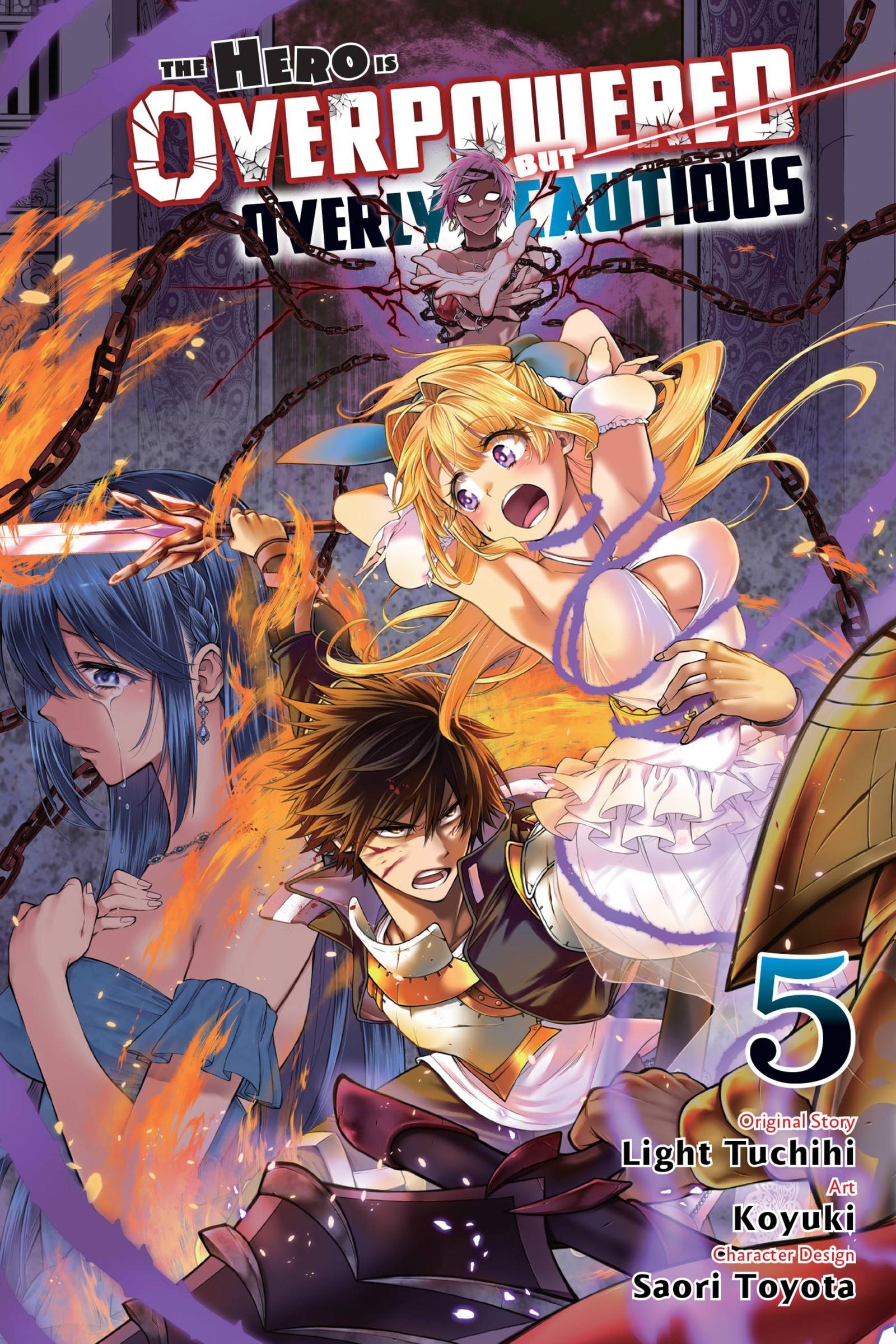 Cover: 9781975362850 | The Hero Is Overpowered But Overly Cautious, Vol. 5 (manga) | Tuchihi