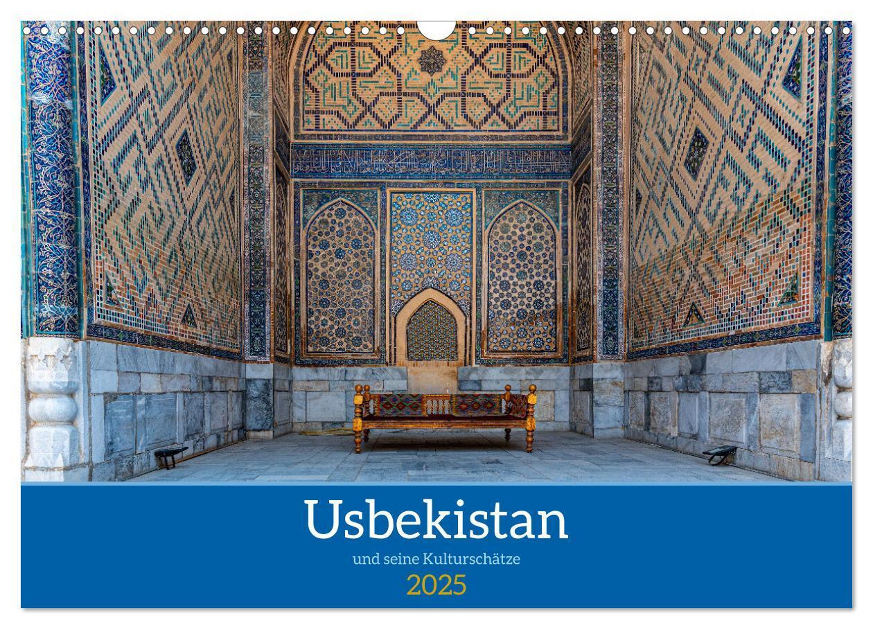 Cover: 9783457131749 | Usbekistan und seine Kulturschätze (Wandkalender 2025 DIN A3 quer),...