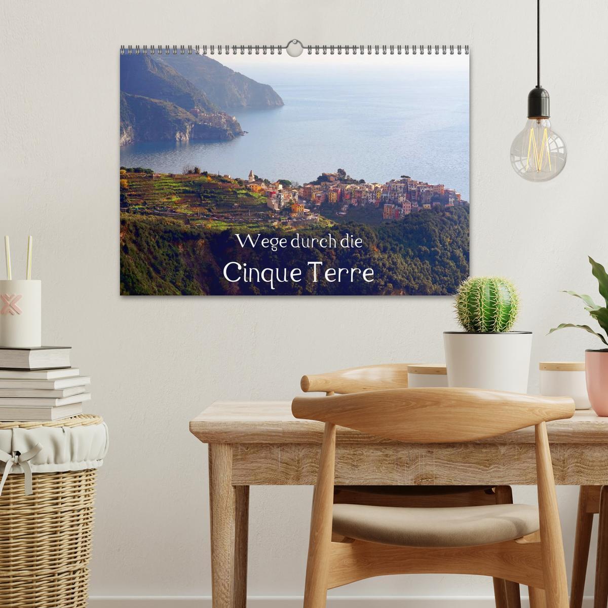 Bild: 9783435493470 | Wege durch die Cinque Terre (Wandkalender 2025 DIN A3 quer),...