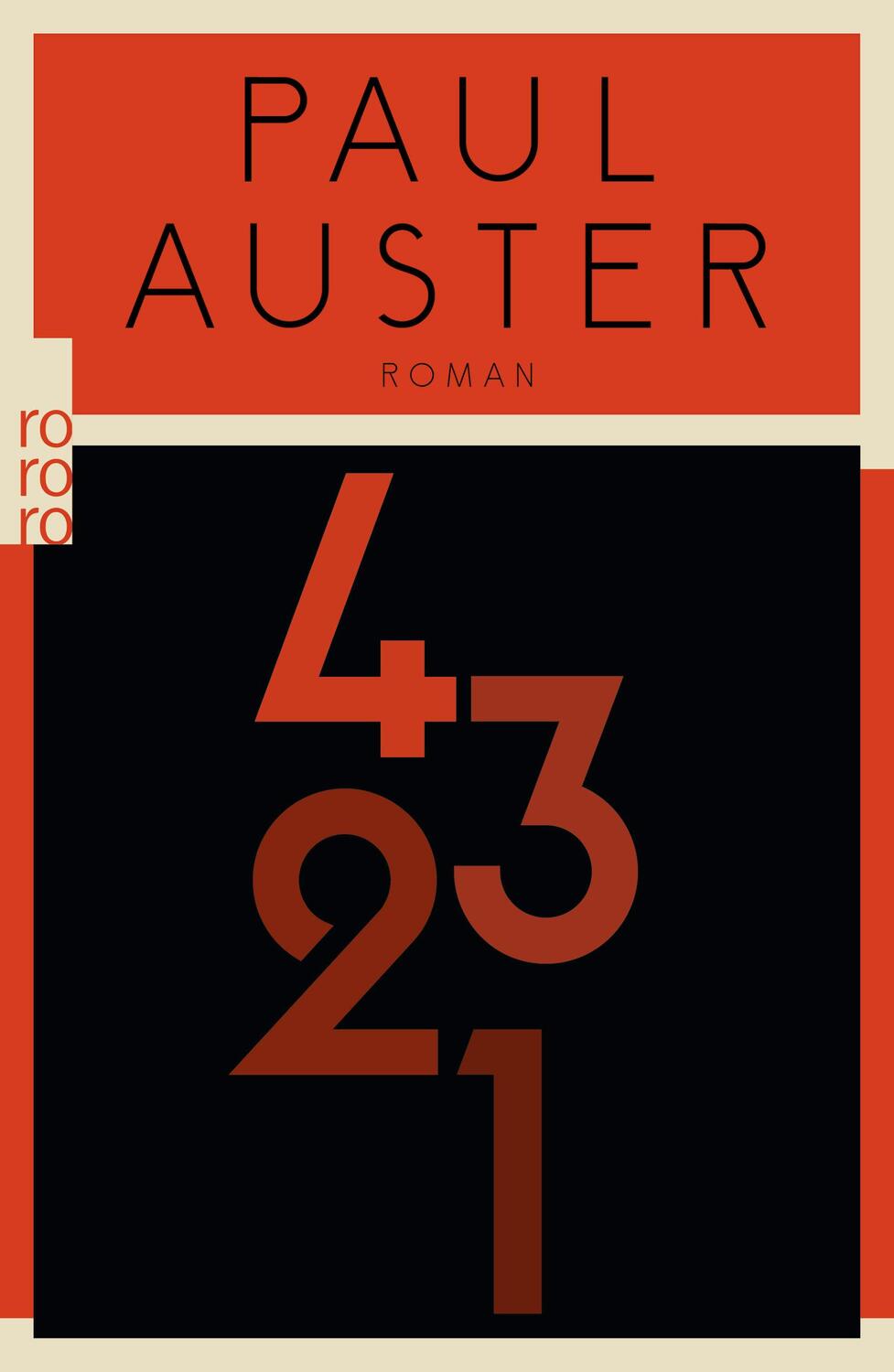 Cover: 9783499271137 | 4 3 2 1 (4321) | Paul Auster | Taschenbuch | 1264 S. | Deutsch | 2018