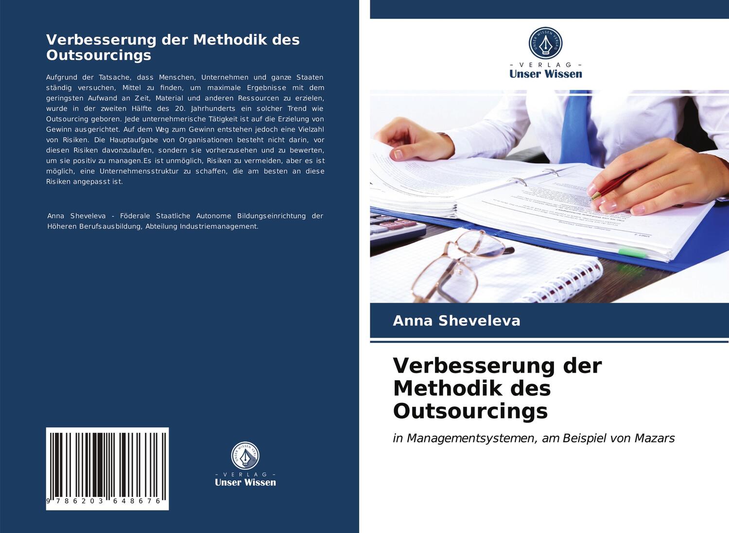 Cover: 9786203648676 | Verbesserung der Methodik des Outsourcings | Anna Sheveleva | Buch