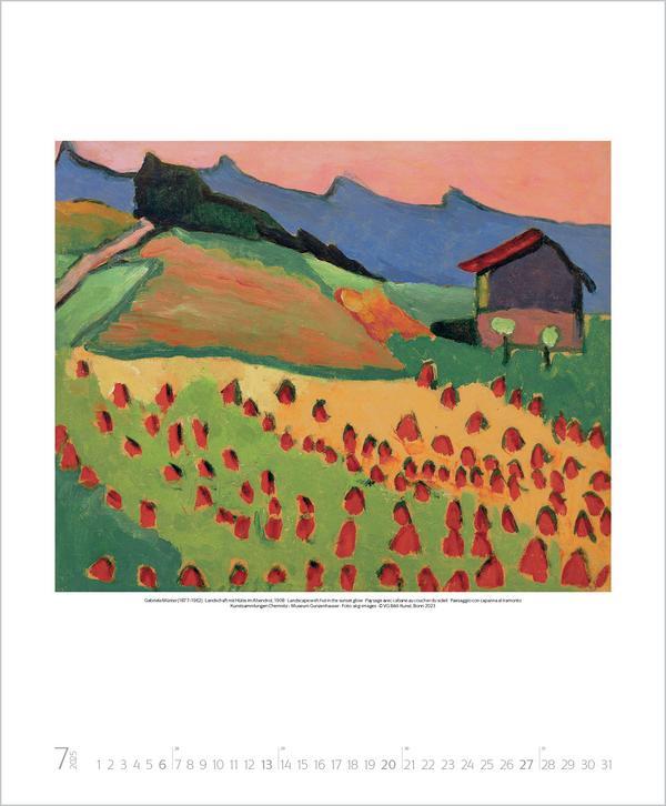 Bild: 9783731875468 | Gabriele Münter 2025 | Verlag Korsch | Kalender | Spiralbindung | 2025