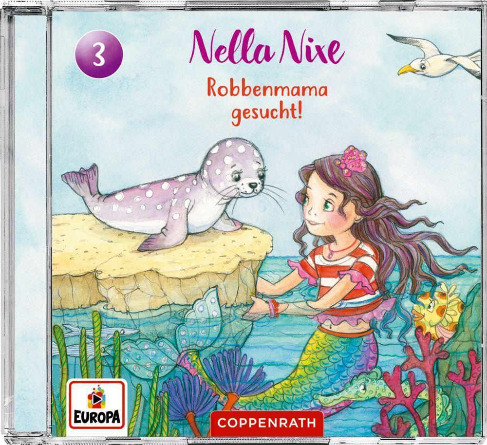 Cover: 4050003952604 | CD Hörspiel: Nella Nixe (Bd. 3) | Robbenmama gesucht! | Audio-CD