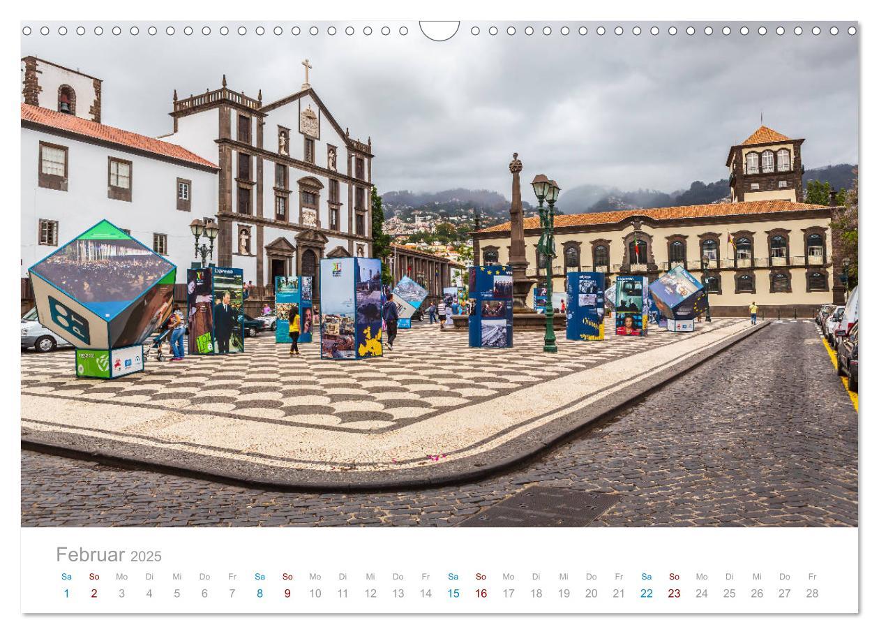 Bild: 9783435245284 | Funchal - Madeiras stolze Hauptstadt (Wandkalender 2025 DIN A3...