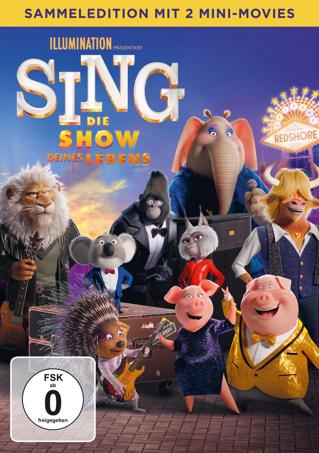Cover: 5053083242022 | Sing - Die Show deines Lebens | Garth Jennings | DVD | Deutsch | 2021