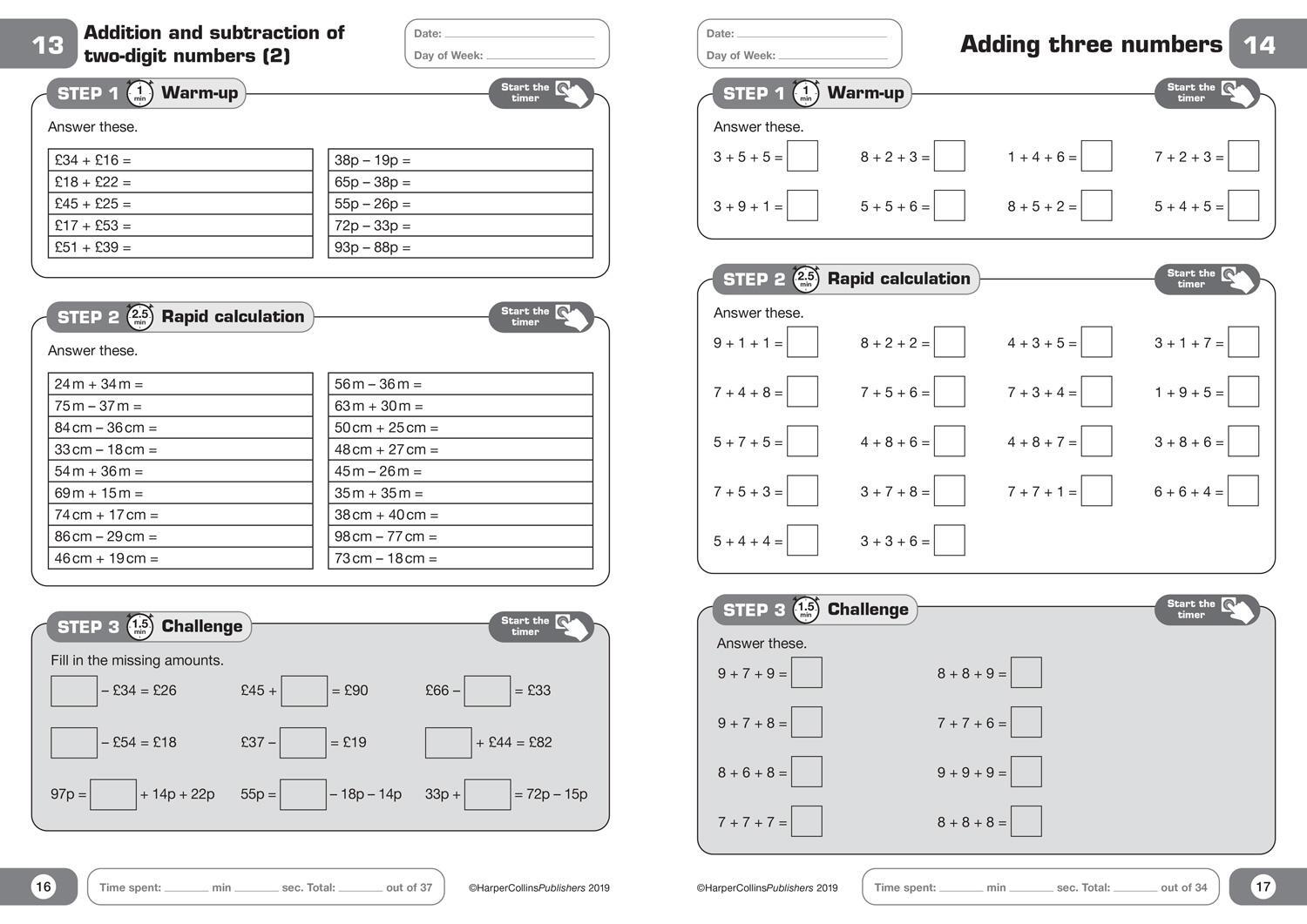 Bild: 9780008311094 | Maths in 5 Minutes a Day Age 6-7 | Ideal for Use at Home | Collins KS1