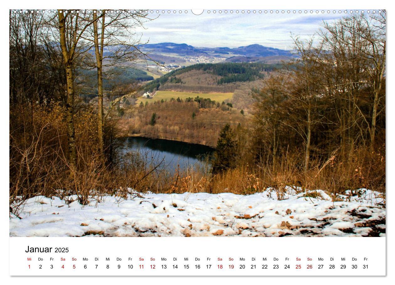 Bild: 9783435407125 | Sehenswertes in der Eifel - Die schönsten Maare (Wandkalender 2025...