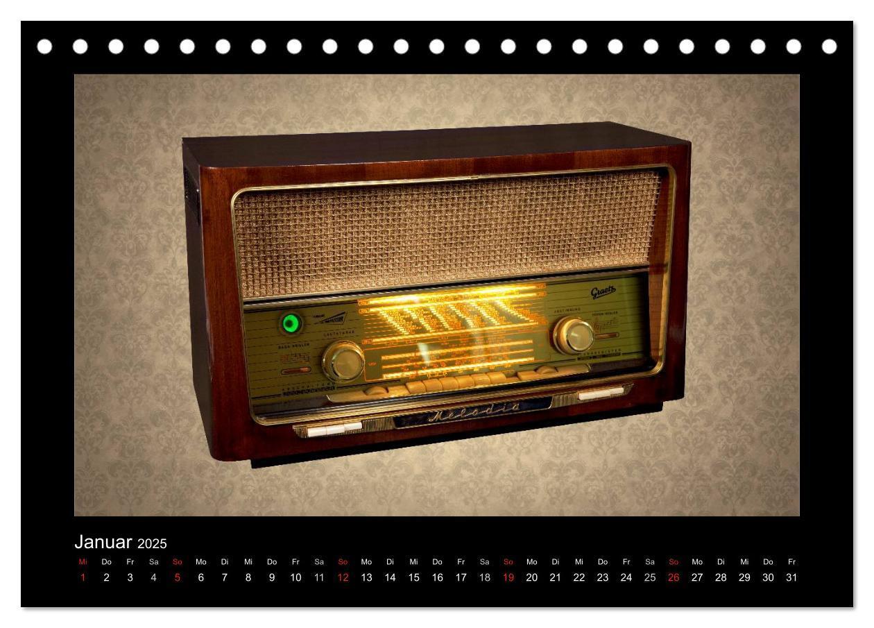 Bild: 9783435502691 | Dampfradios - Antike Radios mit Charme und Patina (Tischkalender...