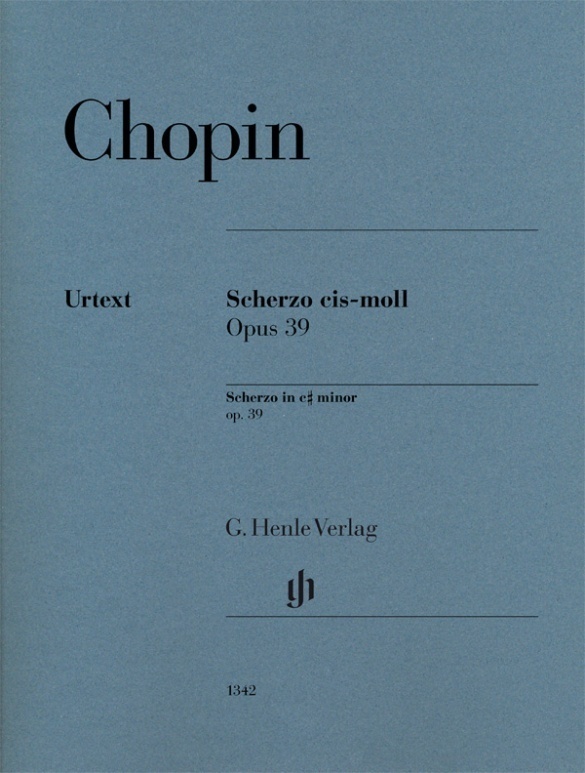 Cover: 9790201813424 | Frédéric Chopin - Scherzo cis-moll op. 39 | Norbert Müllemann | Buch