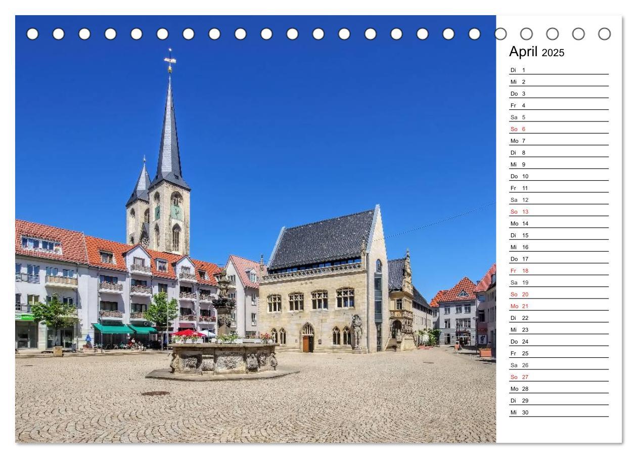 Bild: 9783435539215 | Halberstadt - Das Tor zum Harz (Tischkalender 2025 DIN A5 quer),...